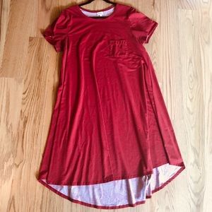 Lularoe Carly t shirt dress